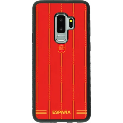Samsung Galaxy S9+ Case Hülle - Silikon schwarz Spanien 2026 personalisierbares Fussballtrikot