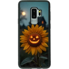 Samsung Galaxy S9+ Case Hülle - Silikon schwarz Halloween 2026 Evil Sunflower