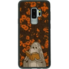 Samsung Galaxy S9+ Case Hülle - Silikon schwarz Halloween 2026 Ghost reading