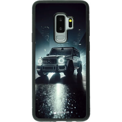 Coque Samsung Galaxy S9+ - Silicone rigide noir Mercedes G AMG Night