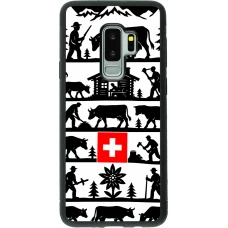 Samsung Galaxy S9+ Case Hülle - Silikon schwarz Poya Schweiz 1