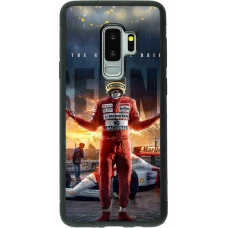 Samsung Galaxy S9+ Case Hülle - Silikon schwarz Senna The King of Rain