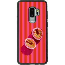 Samsung Galaxy S9+ Case Hülle - Silikon schwarz Passion fruit Summer 2026