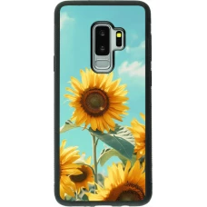 Samsung Galaxy S9+ Case Hülle - Silikon schwarz Sunflowers Summer 2026