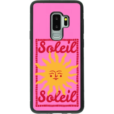 Samsung Galaxy S9+ Case Hülle - Silikon schwarz Sun sun 2026