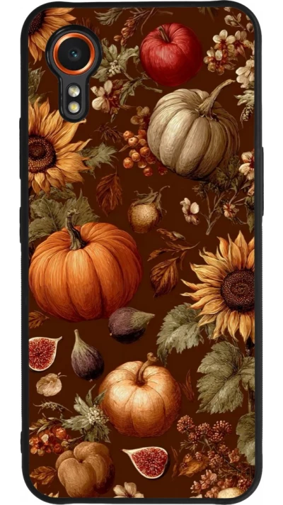 Coque Samsung Galaxy XCover 7 - Silicone rigide noir Autumn 26 Autumn still life