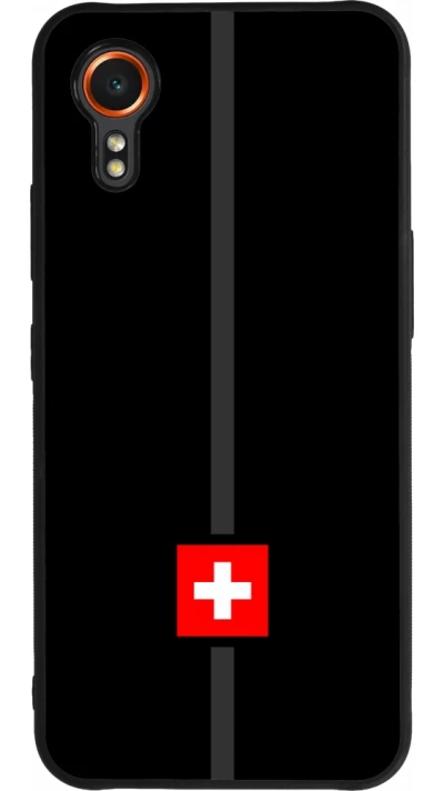 Samsung Galaxy XCover 7 Case Hülle - Silikon schwarz Kanton CH schwarz