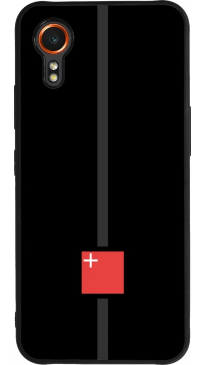 Samsung Galaxy XCover 7 Case Hülle - Silikon schwarz Kanton SZ schwarz