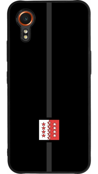 Samsung Galaxy XCover 7 Case Hülle - Silikon schwarz Kanton VS schwarz