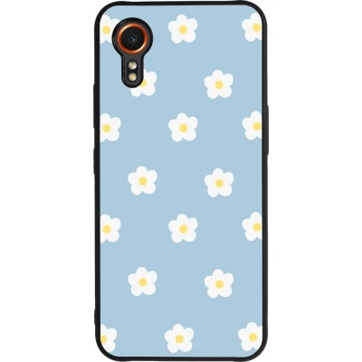 Coque Samsung Galaxy XCover 7 - Silicone rigide noir Easter 2024 daisy flower