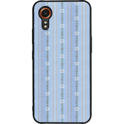 Coque Samsung Galaxy XCover 7 - Silicone rigide noir Edelweiss