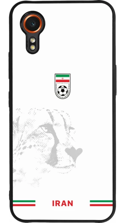 Samsung Galaxy XCover 7 Case Hülle - Silikon schwarz Iran 2026 personalisierbares Fussballtrikot