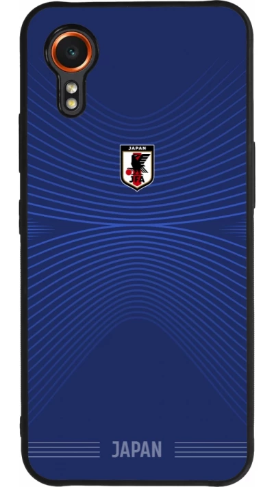 Samsung Galaxy XCover 7 Case Hülle - Silikon schwarz Japan 2026 personalisierbares Fussballtrikot