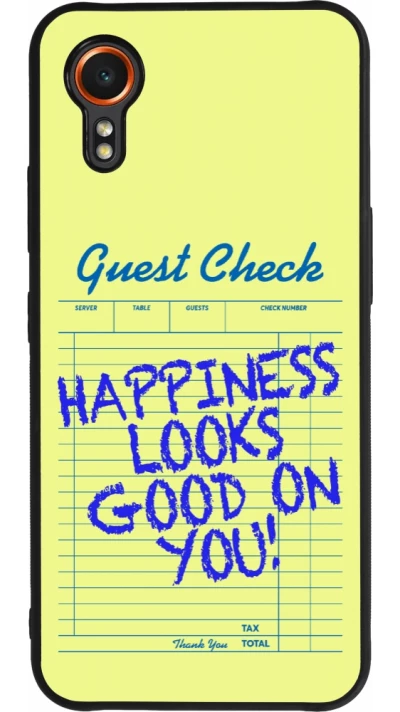 Samsung Galaxy XCover 7 Case Hülle - Silikon schwarz Guest check 2026