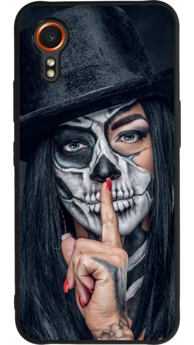 Samsung Galaxy XCover 7 Case Hülle - Silikon schwarz Halloween 18 19