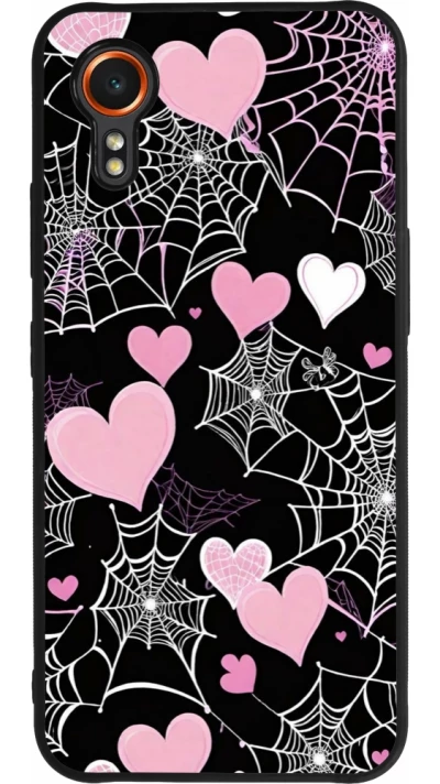 Samsung Galaxy XCover 7 Case Hülle - Silikon schwarz Halloween 2024 girly