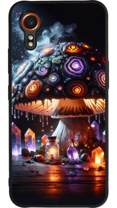 Samsung Galaxy XCover 7 Case Hülle - Silikon schwarz Halloween Zaubertrank Magie