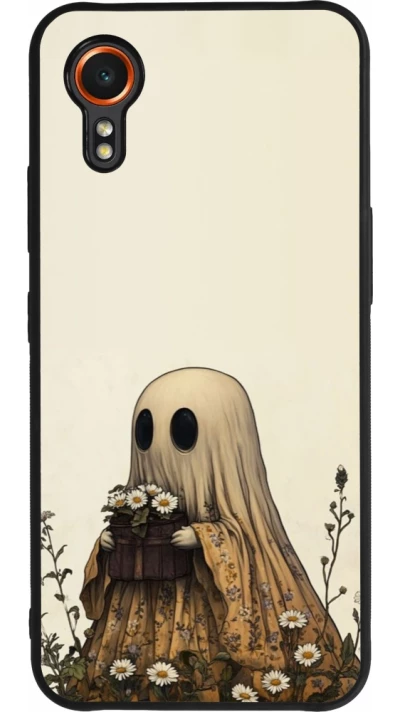 Samsung Galaxy XCover 7 Case Hülle - Silikon schwarz Halloween 2025 Ghost gardener