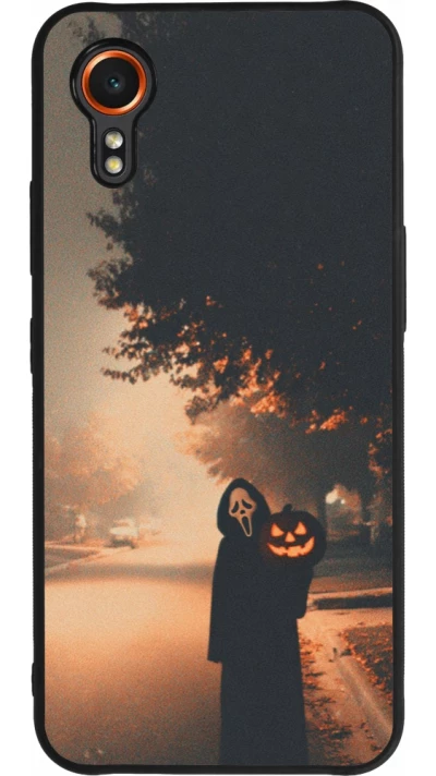 Samsung Galaxy XCover 7 Case Hülle - Silikon schwarz Halloween 2025 Scream