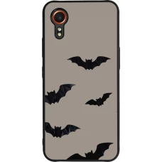 Samsung Galaxy XCover 7 Case Hülle - Silikon schwarz Halloween 2026 Bats