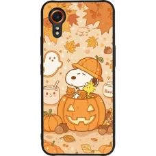 Samsung Galaxy XCover 7 Case Hülle - Silikon schwarz Halloween 2026 Snoopy Halloween