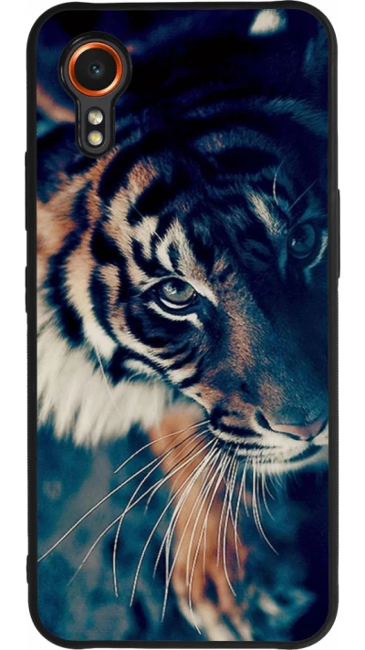 Samsung Galaxy XCover 7 Case Hülle - Silikon schwarz Incredible Lion