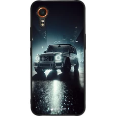 Coque Samsung Galaxy XCover 7 - Silicone rigide noir Mercedes G AMG Night