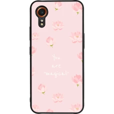 Coque Samsung Galaxy XCover 7 - Silicone rigide noir Mom 2023 your are magical