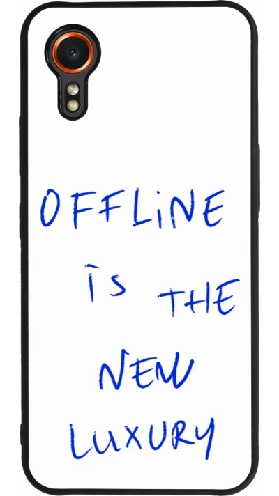 Samsung Galaxy XCover 7 Case Hülle - Silikon schwarz Offline is the new luxury