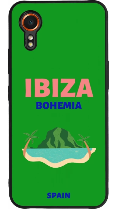 Samsung Galaxy XCover 7 Case Hülle - Silikon schwarz Pop Summer Destination Ibiza