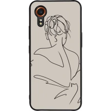 Samsung Galaxy XCover 7 Case Hülle - Silikon schwarz Salnikova 05