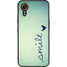 Samsung Galaxy XCover 7 Case Hülle - Silikon schwarz Smile