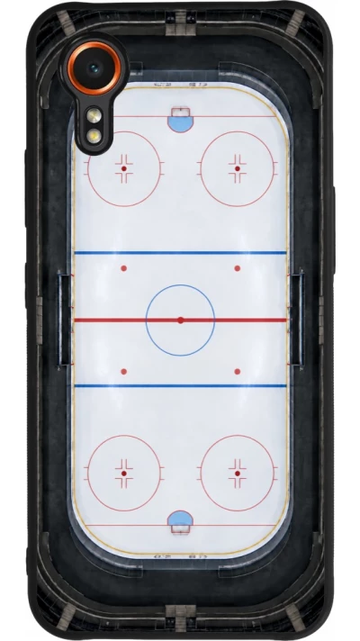 Samsung Galaxy XCover 7 Case Hülle - Silikon schwarz Sports 2026 Hockey