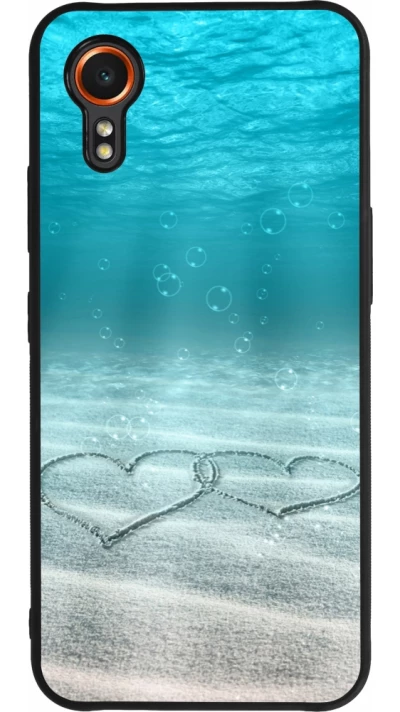 Coque Samsung Galaxy XCover 7 - Silicone rigide noir Summer 18 19