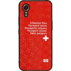 Samsung Galaxy XCover 7 Case Hülle - Silikon schwarz Swiss Passport