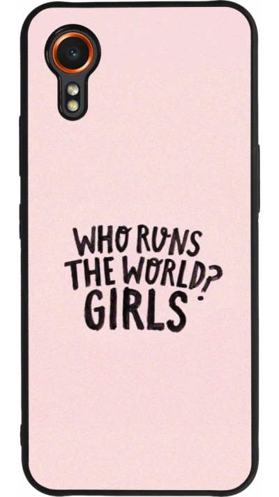 Coque Samsung Galaxy XCover 7 - Silicone rigide noir Womens day 2026 3