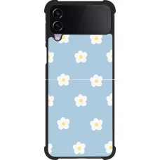 Coque Samsung Galaxy Z Flip3 5G - Silicone rigide noir Easter 2024 daisy flower