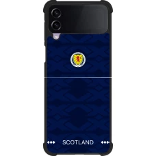 Samsung Galaxy Z Flip3 5G Case Hülle - Silikon schwarz Schottland 2026 personalisierbares Fussballtrikot