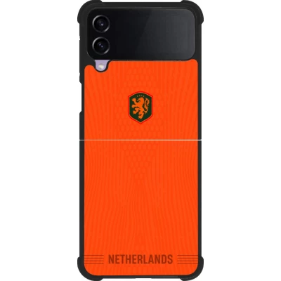 Samsung Galaxy Z Flip3 5G Case Hülle - Silikon schwarz Niederlande 2026 personalisierbares Fussballtrikot