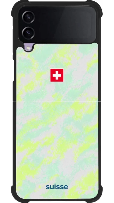 Samsung Galaxy Z Flip3 5G Case Hülle - Silikon schwarz Schweiz Away 2026 personalisierbares Fussballtrikot
