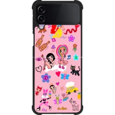 Samsung Galaxy Z Flip3 5G Case Hülle - Silikon schwarz Karol G La Bichota Manana Sera Bonito