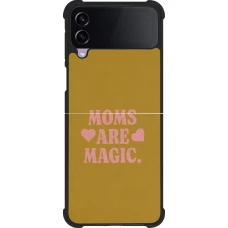 Samsung Galaxy Z Flip3 5G Case Hülle - Silikon schwarz Mom 2026 Are Magic