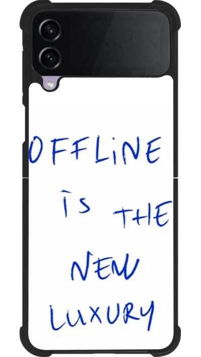 Samsung Galaxy Z Flip3 5G Case Hülle - Silikon schwarz Offline is the new luxury