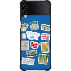Samsung Galaxy Z Flip3 5G Case Hülle - Silikon schwarz Seals of the Dominican Republic DTMF