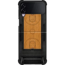 Samsung Galaxy Z Flip3 5G Case Hülle - Silikon schwarz Sports 2026 Basketball