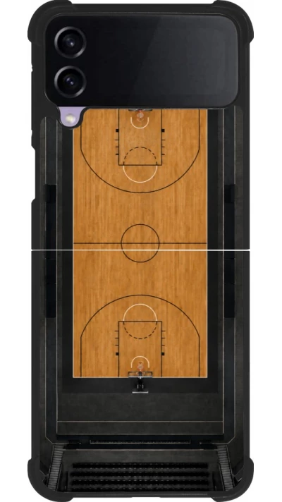 Samsung Galaxy Z Flip3 5G Case Hülle - Silikon schwarz Sports 2026 Basketball
