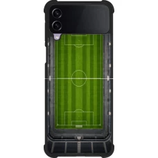 Samsung Galaxy Z Flip3 5G Case Hülle - Silikon schwarz Sports 2026 Soccer