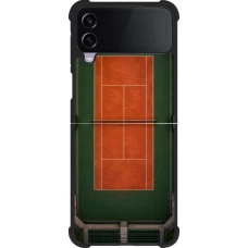 Samsung Galaxy Z Flip3 5G Case Hülle - Silikon schwarz Sports 2026 Tennis