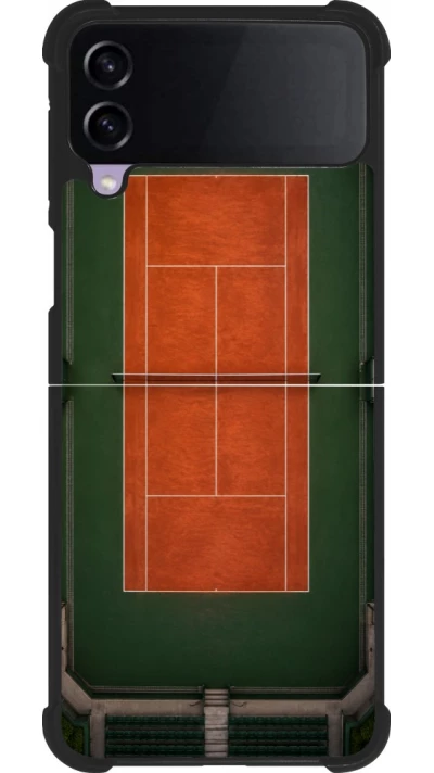 Samsung Galaxy Z Flip3 5G Case Hülle - Silikon schwarz Sports 2026 Tennis