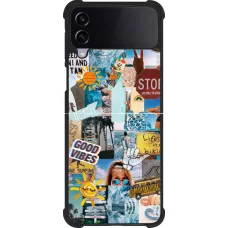 Coque Samsung Galaxy Z Flip3 5G - Silicone rigide noir Summer 2021 15